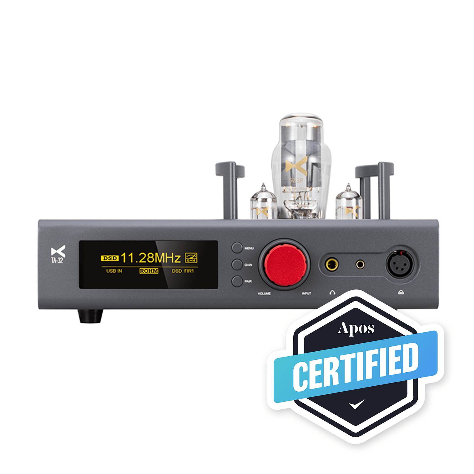 Apos Audio xDuoo Headphone DAC/Amp xDuoo TA-32 High-performance DAC & Balanced Tube Class-A Headphone Amplifier (Apos Certified Refurbished)