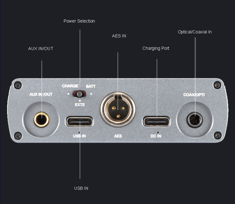 Apos Audio xDuoo Headphone DAC/Amp xDuoo XD05 BAL2 Portable HiFi Balanced DAC and Headphone Amplifier