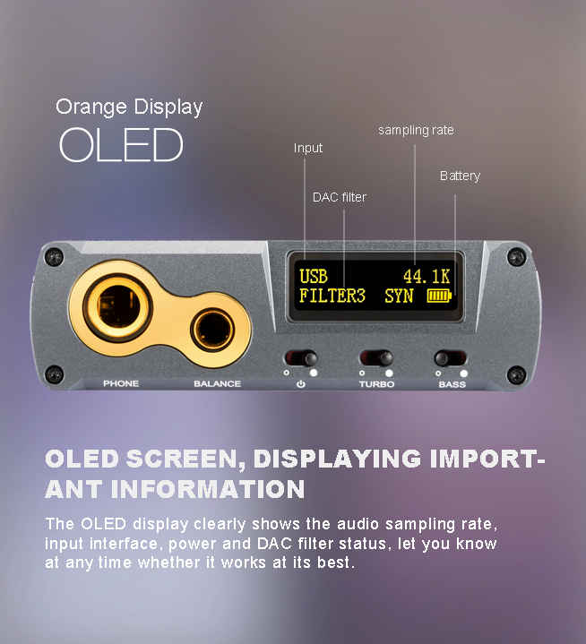 Apos Audio xDuoo Headphone DAC/Amp xDuoo XD05 BAL2 Portable HiFi Balanced DAC and Headphone Amplifier (Apos Certified)