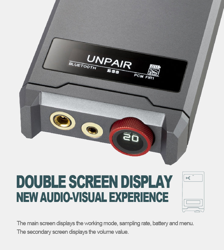 Apos Audio xDuoo Headphone DAC/Amp xDuoo XD05 Pro (XD05Pro) Hard Nucleus Modular DAC/Amp (Apos Certified Refurbished) XD05 PRO with ESS DAC Card - Like New