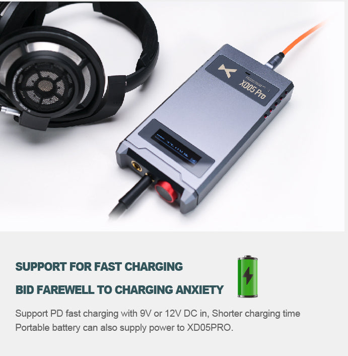 Apos Audio xDuoo Headphone DAC/Amp xDuoo XD05 Pro (XD05Pro) Hard Nucleus Modular DAC/Amp (Apos Certified Refurbished) XD05 PRO with ESS DAC Card - Like New