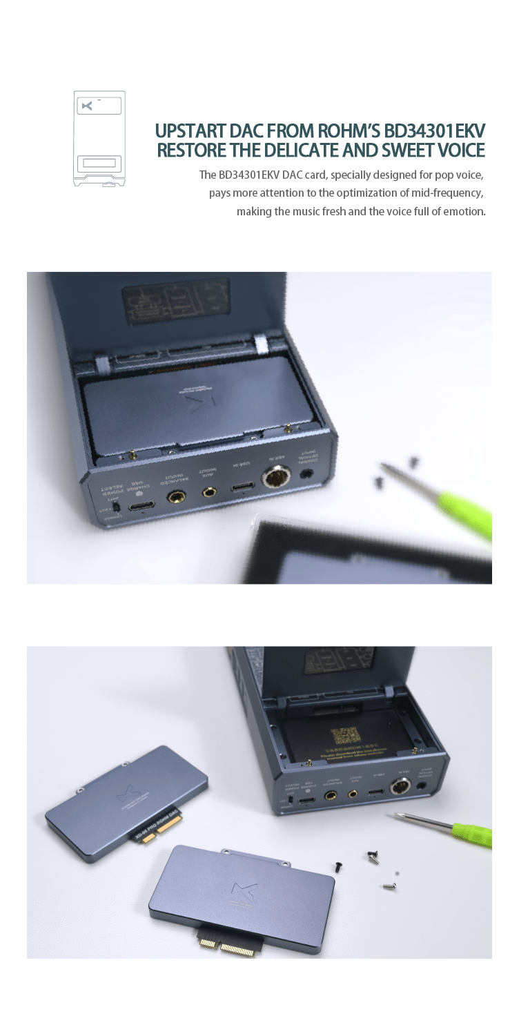 Apos Audio xDuoo Headphone DAC/Amp xDuoo XD05Pro Hard Nucleus Modular DAC/Amp