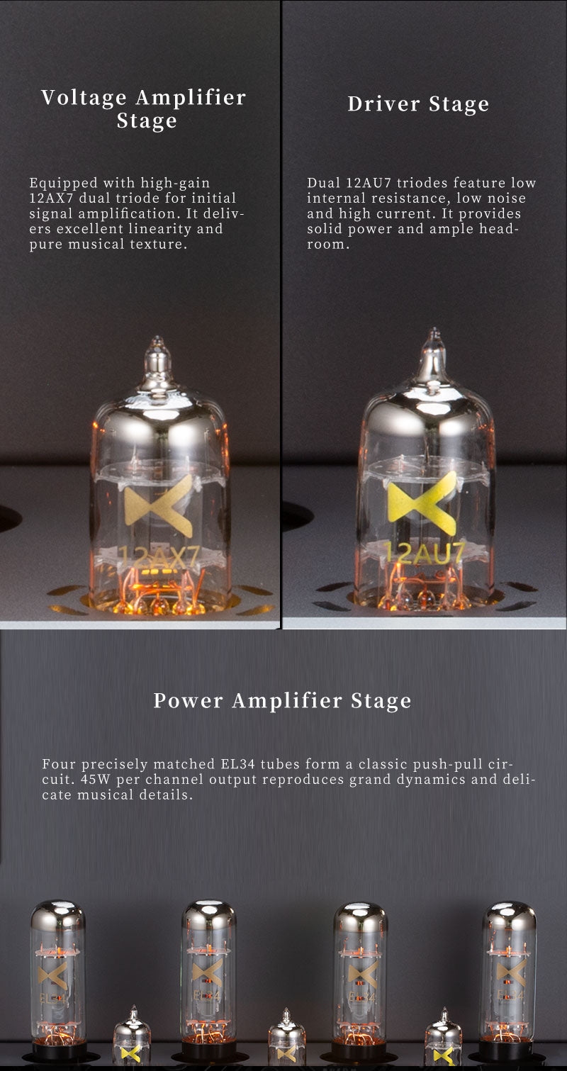 Apos Audio xDuoo Speaker Amp xDuoo A35 Integrated Vacuum Tube Amplifier