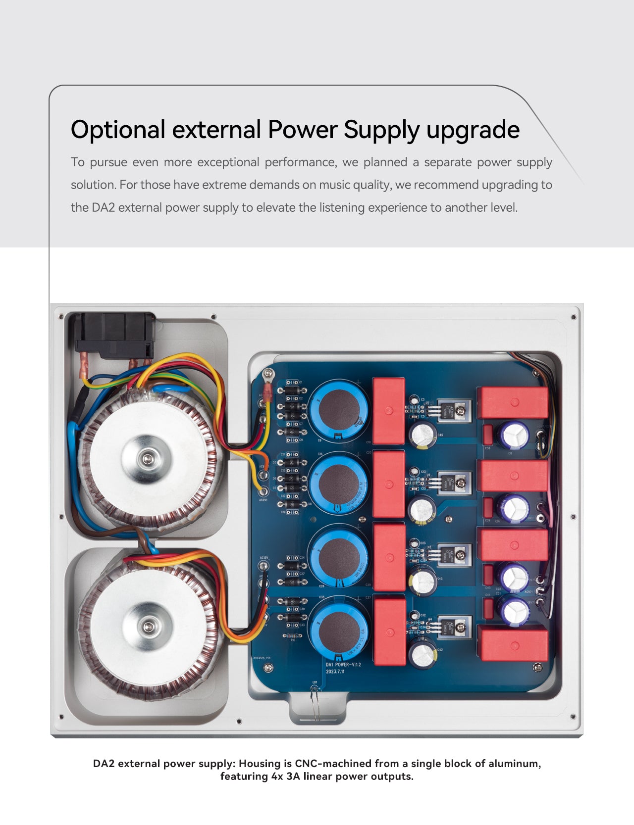 Apos Audio Yulong DAC (Digital-to-Analog Converter) YULONG DA2 All-in-one Personal Audio Center Pre-amp / Head amp/ DAC