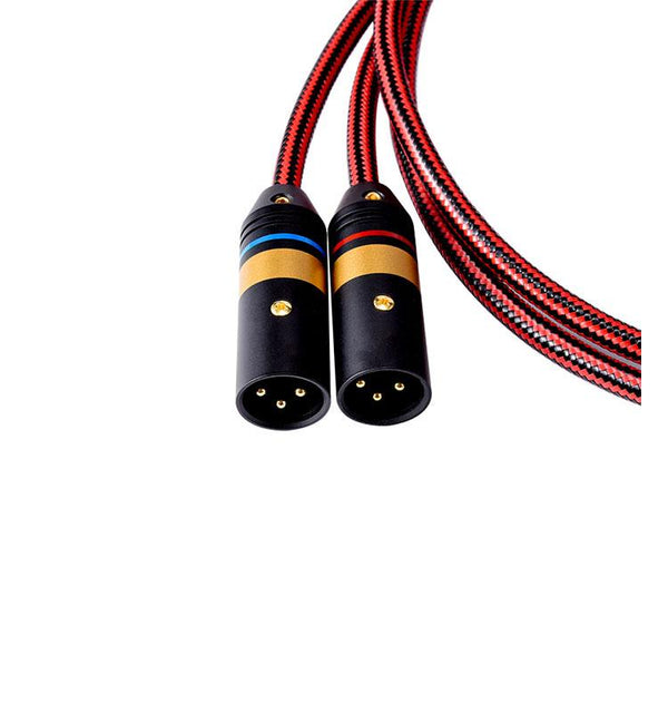 Apos Audio ZY Cable ZY 2RCA to 2XLR-M Signal Line Zy-396 Cable (Apos Certified) 1m - Like New