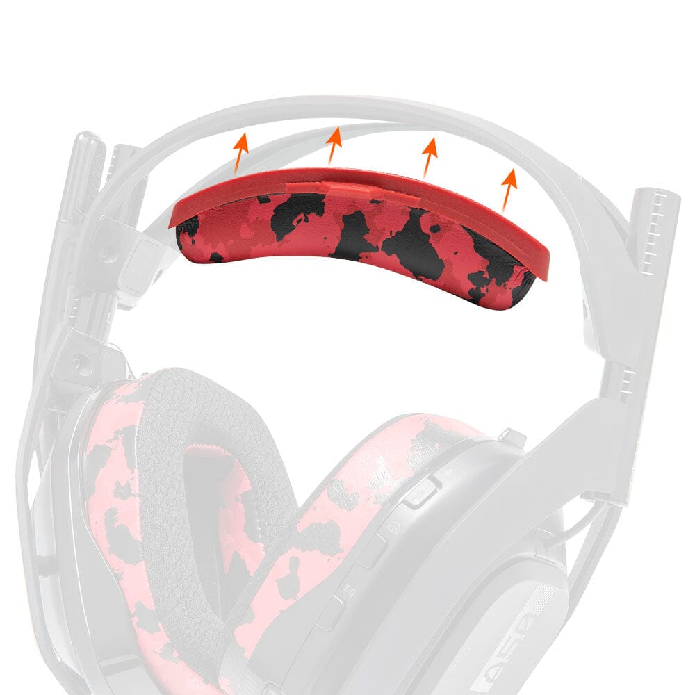 Apos Audio Wicked Cushions Headbands & Headband Covers Astro A50 Headband Replacement - WC BandZ A50 Red Camo