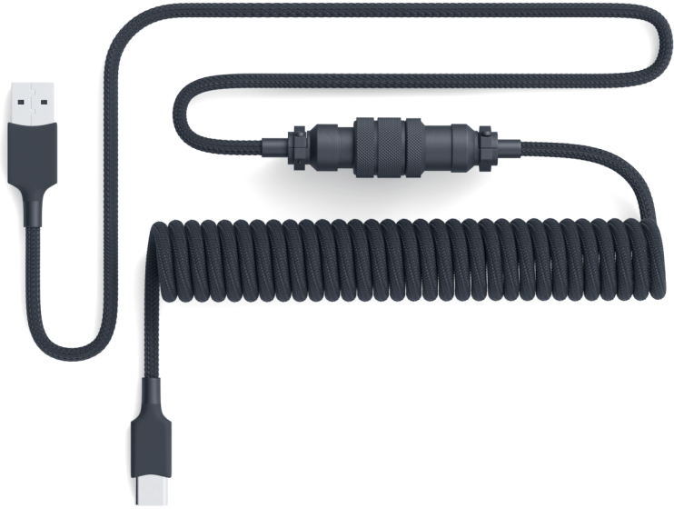 Aviator Coiled USB C Cable