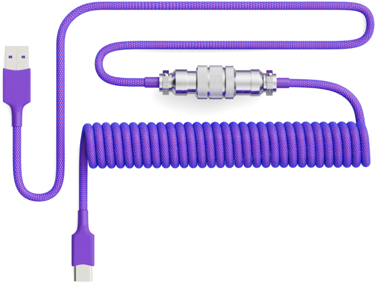 Aviator Coiled USB C Cable