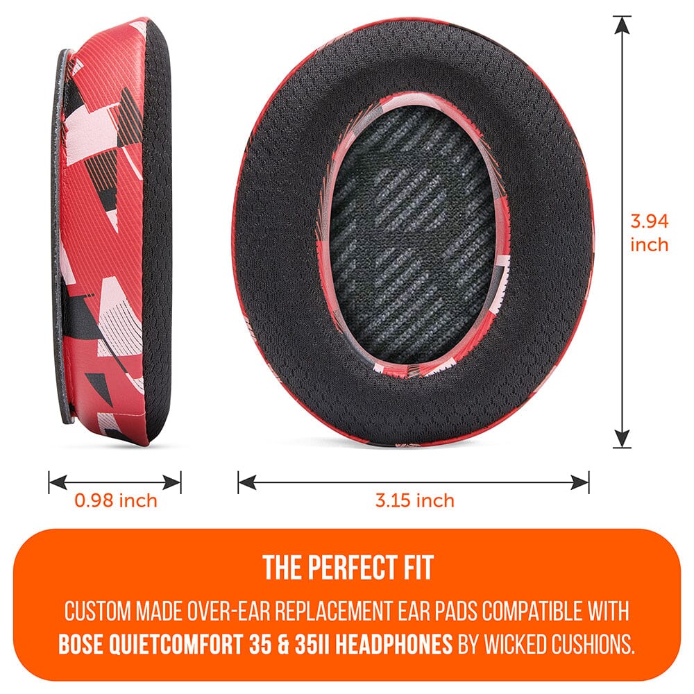 Apos Audio Wicked Cushions Cooling Gel Ear Pads Bose QC35 Cooling Gel Earpads - WC FreeZe