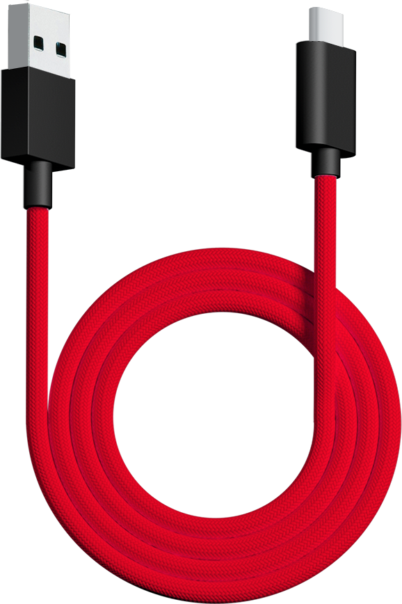 USB C Paracord Cable Charging Flexible Wired Cord usb a to c