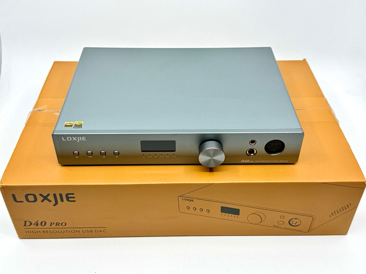 LOXJIE D40 Pro ES9039MS Pro Decoder Headphone Amplifier (Gray)