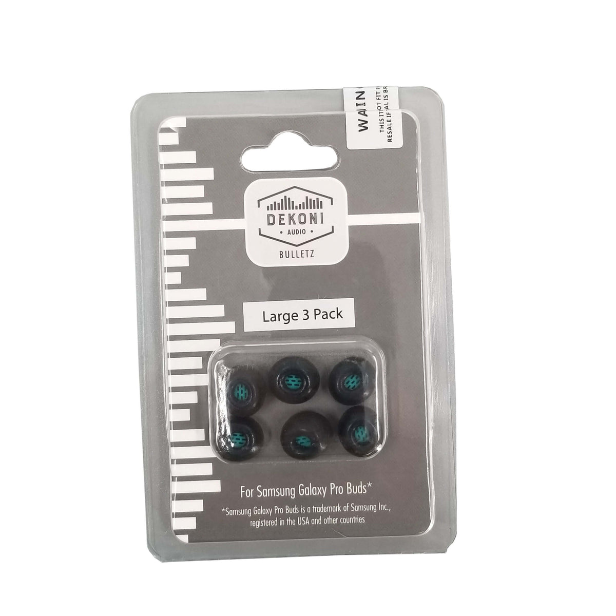 Memory Foam IEM Tips Black - Samsung Galaxy Buds Pro