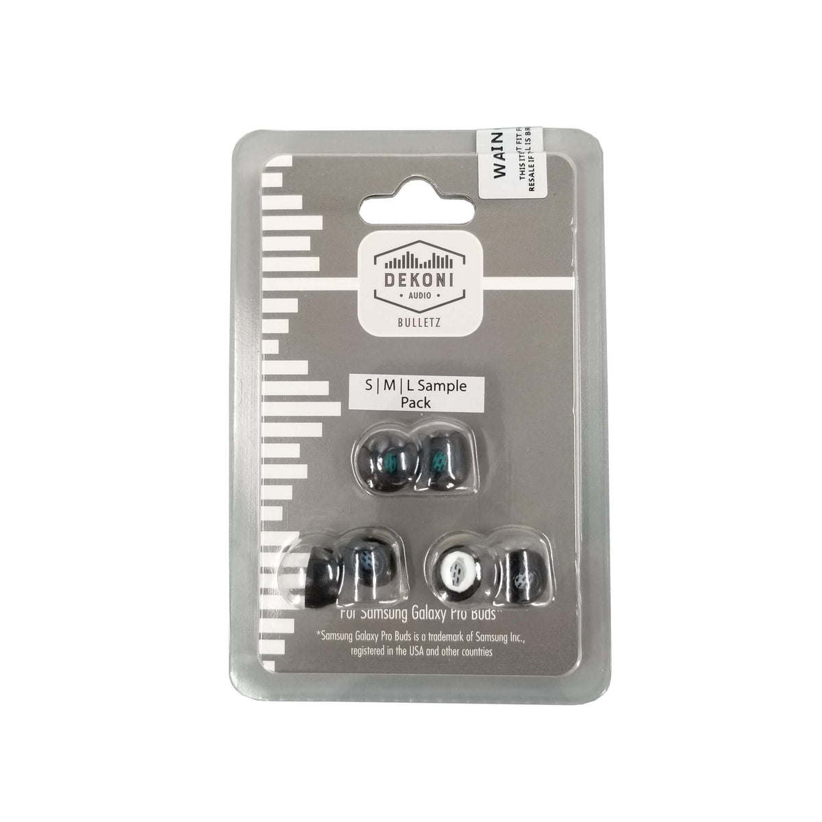 Memory Foam IEM Tips Black - Samsung Galaxy Buds Pro