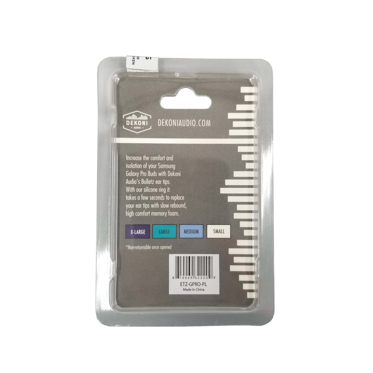 Memory Foam IEM Tips Black - Samsung Galaxy Buds Pro