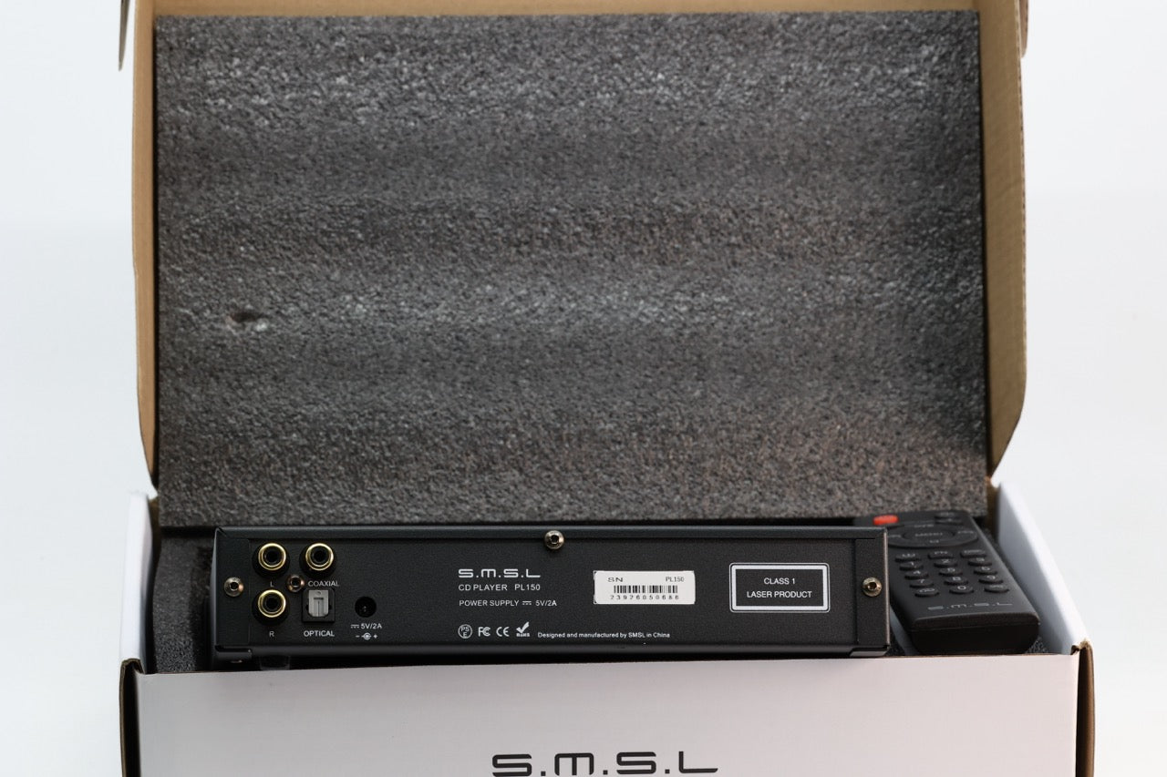 S.M.S.L PL150 CD Player with CS43198 DAC MQA-CD HDCD Headphone Output CD Players