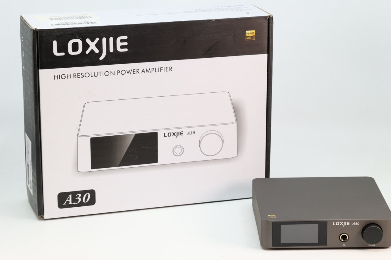 LOXJIE A30 Desktop Stereo HiFi Power Amplifier & Headphone Amplifier