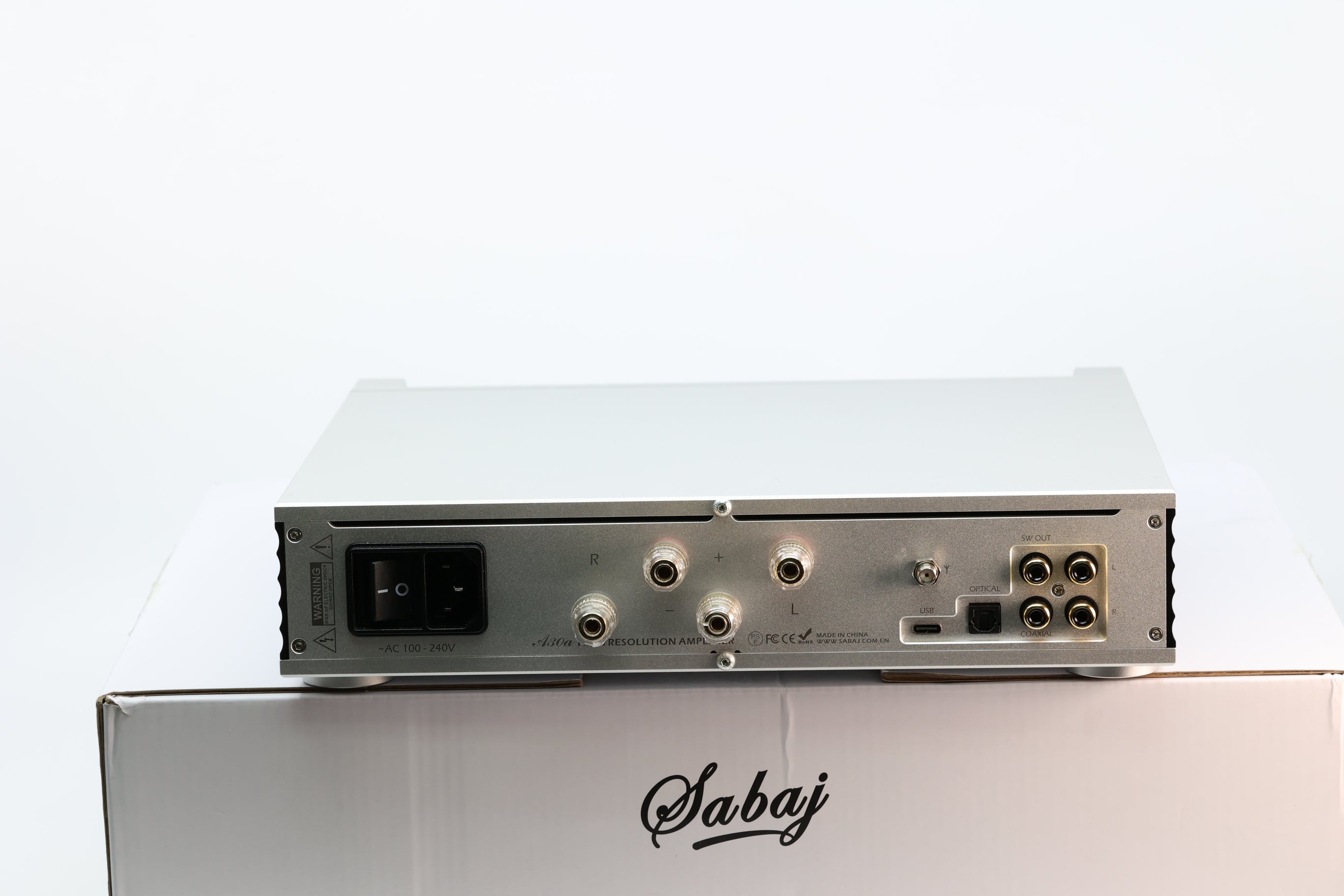 SABAJ A30A FDA Amplifier Bluetooth aptX HD LDAC 2x200W