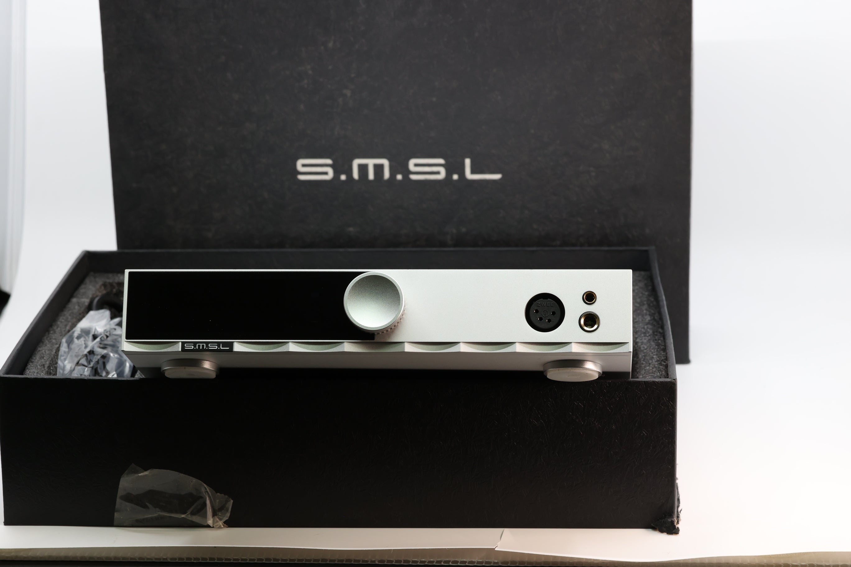 SMSL H400 High-End Fully Balanced Headphone Amplifier Silver