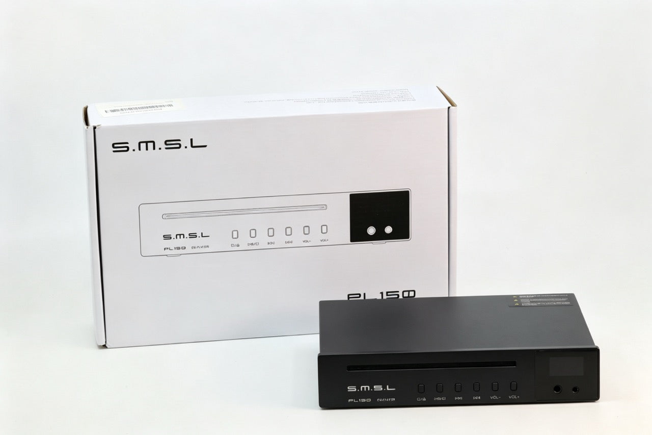 S.M.S.L PL150 CD Player with CS43198 DAC MQA-CD HDCD Headphone Output CD Players