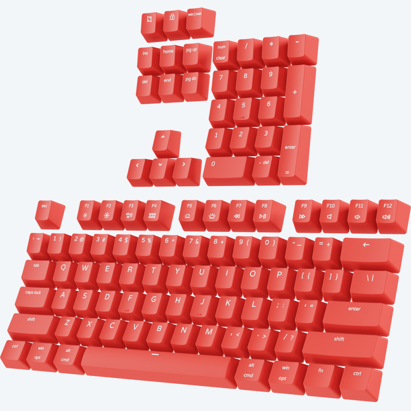 Pwnage Ultra Custom Keycap Set Doubleshot PBT Shinethrough (Open Box — 2 Pack)