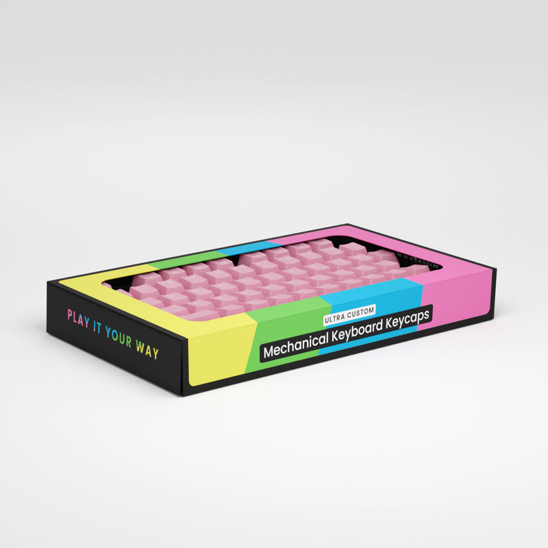 Pwnage Ultra Custom Keycap Set Doubleshot PBT Shinethrough (Open Box — 2 Pack)