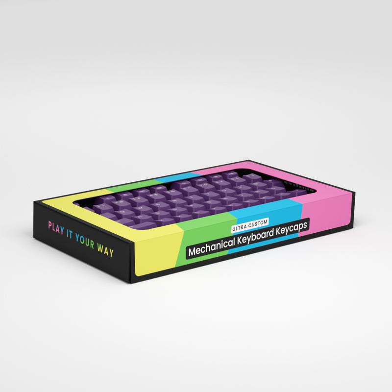 Pwnage Ultra Custom Keycap Set Doubleshot PBT Shinethrough (Open Box — 2 Pack)
