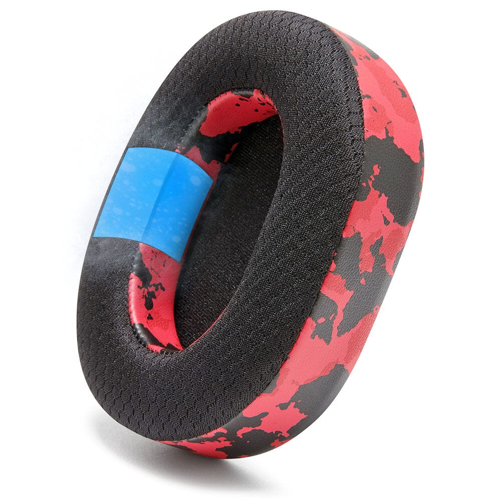 Apos Audio Wicked Cushions Cooling Gel Ear Pads Razer Blackshark V2 Pro 2023 Earpads - WC FreeZe Cooling Gel Red Camo