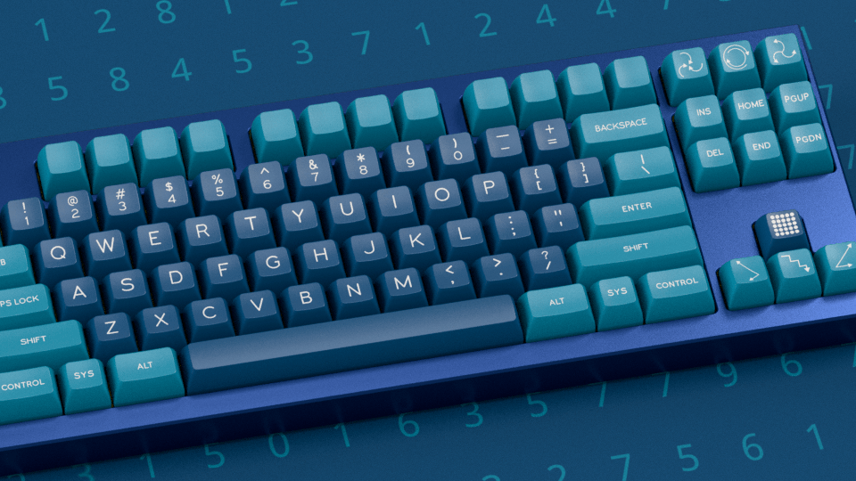 SA Macrodata Refinement (R2) Keycap Set