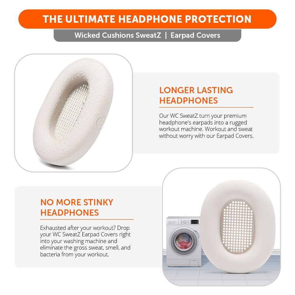 Apos Audio Wicked Cushions Sweat Covers Sony WH-1000XM5 Earpad Sweat Covers - WC SweatZ