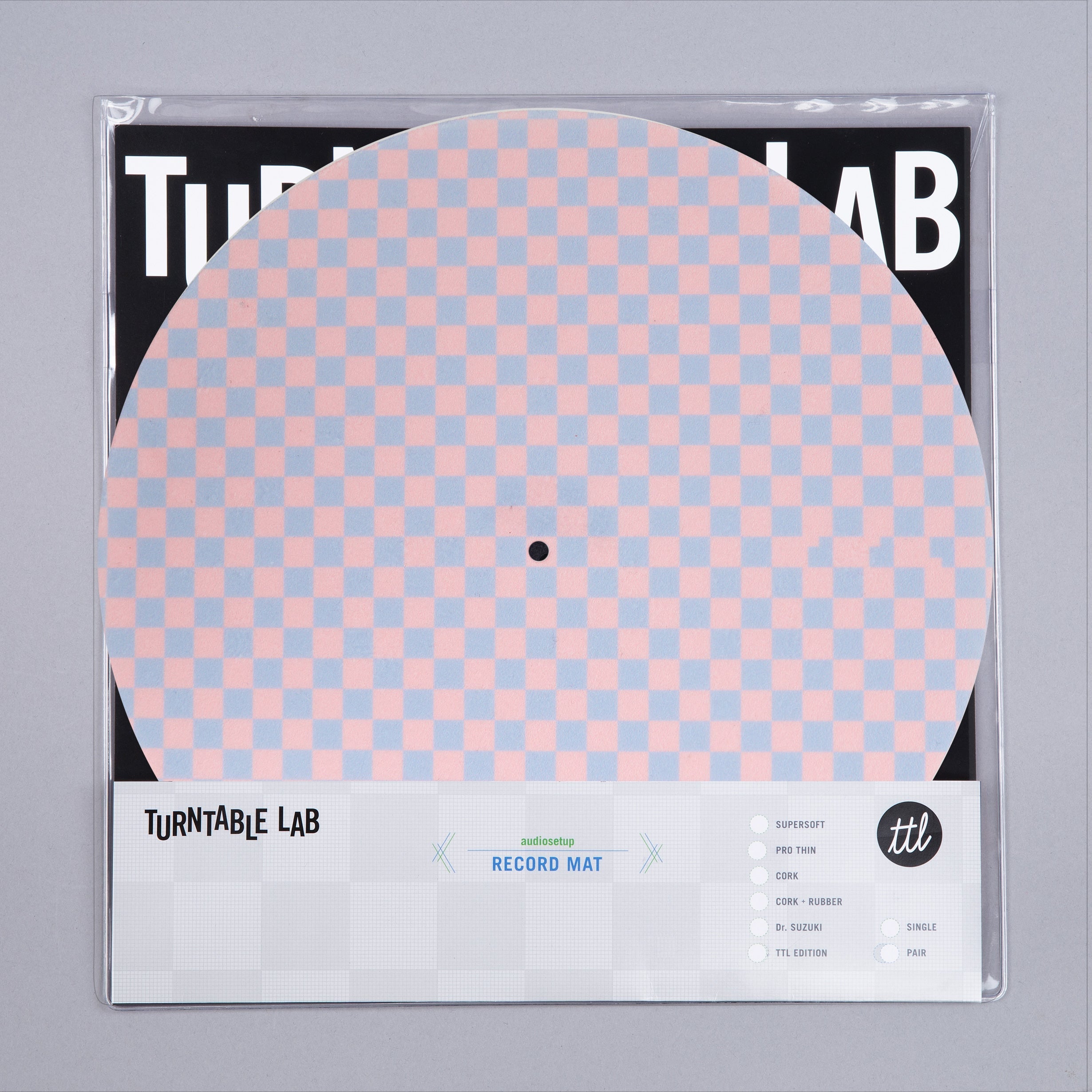 Turntable Lab: Checkmat Record Mat Slipmat