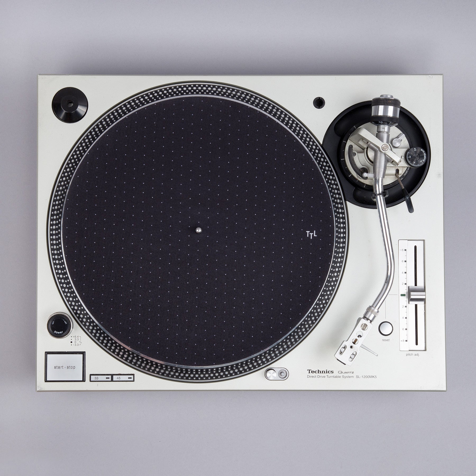 Turntable Lab: Dot Pattern Slipmat Record Mat - Black