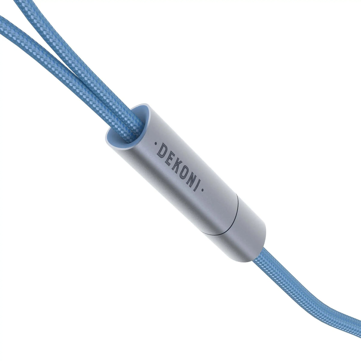 Dekoni Audio Ensemble Post-Split Nylon Wrapped Cable with Single 3-pin Mini XLR