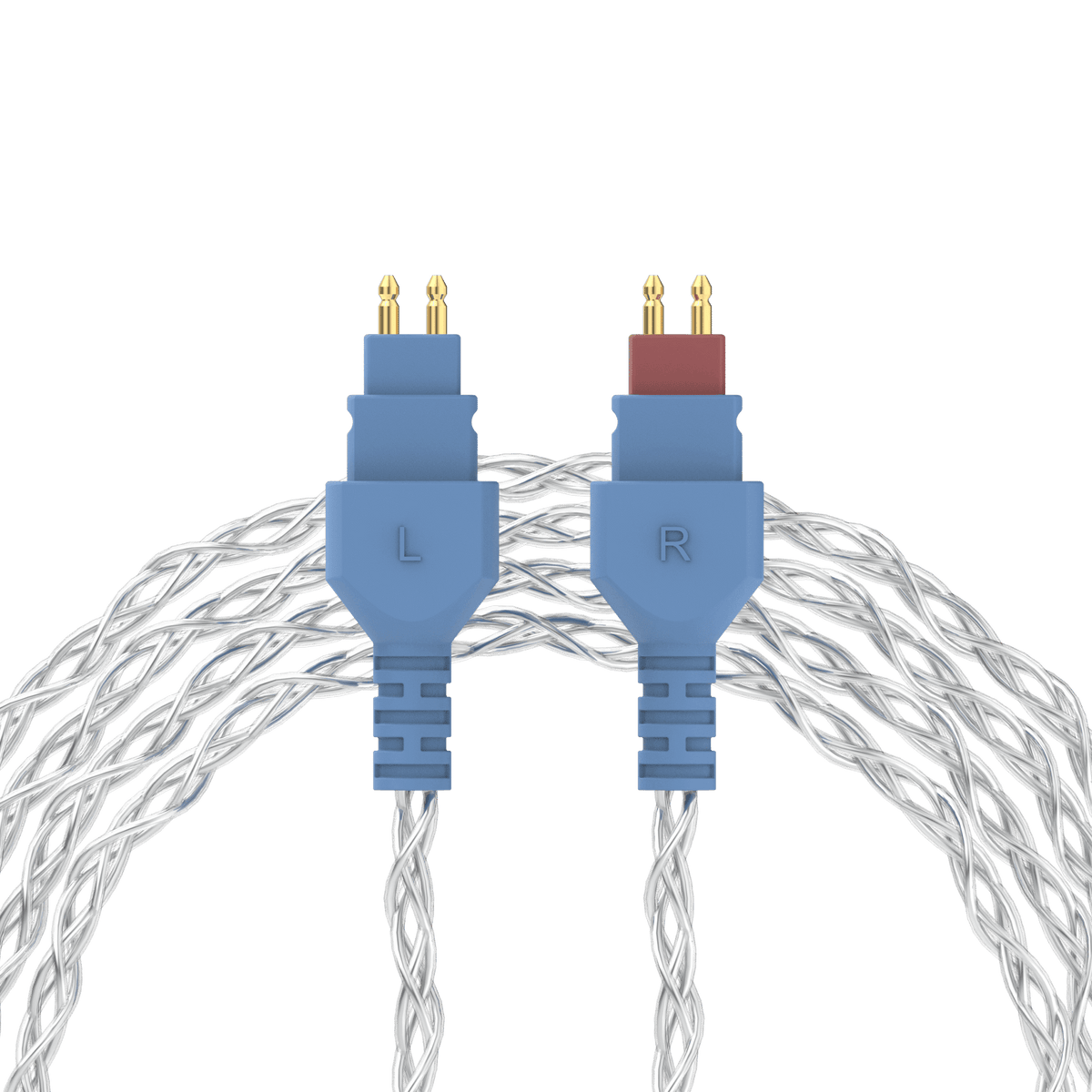 Dekoni Audio Ensemble 1/8" 64" Braided Cable with HD600 Headphone Connectors