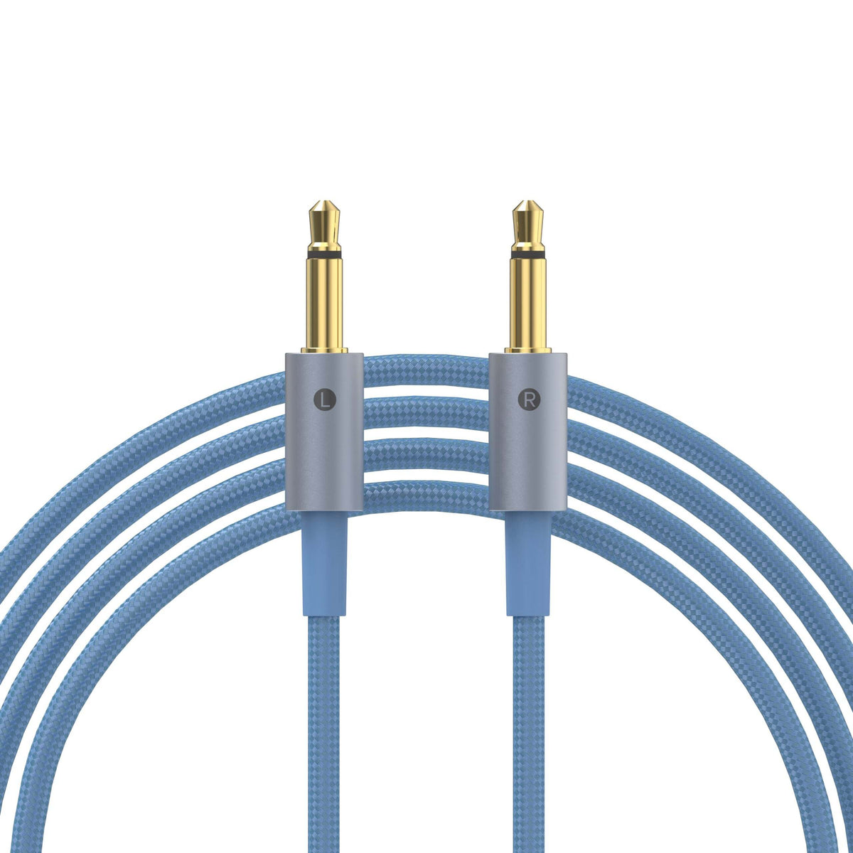 Dekoni Audio Ensemble 4.4mm 64" Nylon Wrapped Cable with 3.5mm Headphone Connectors