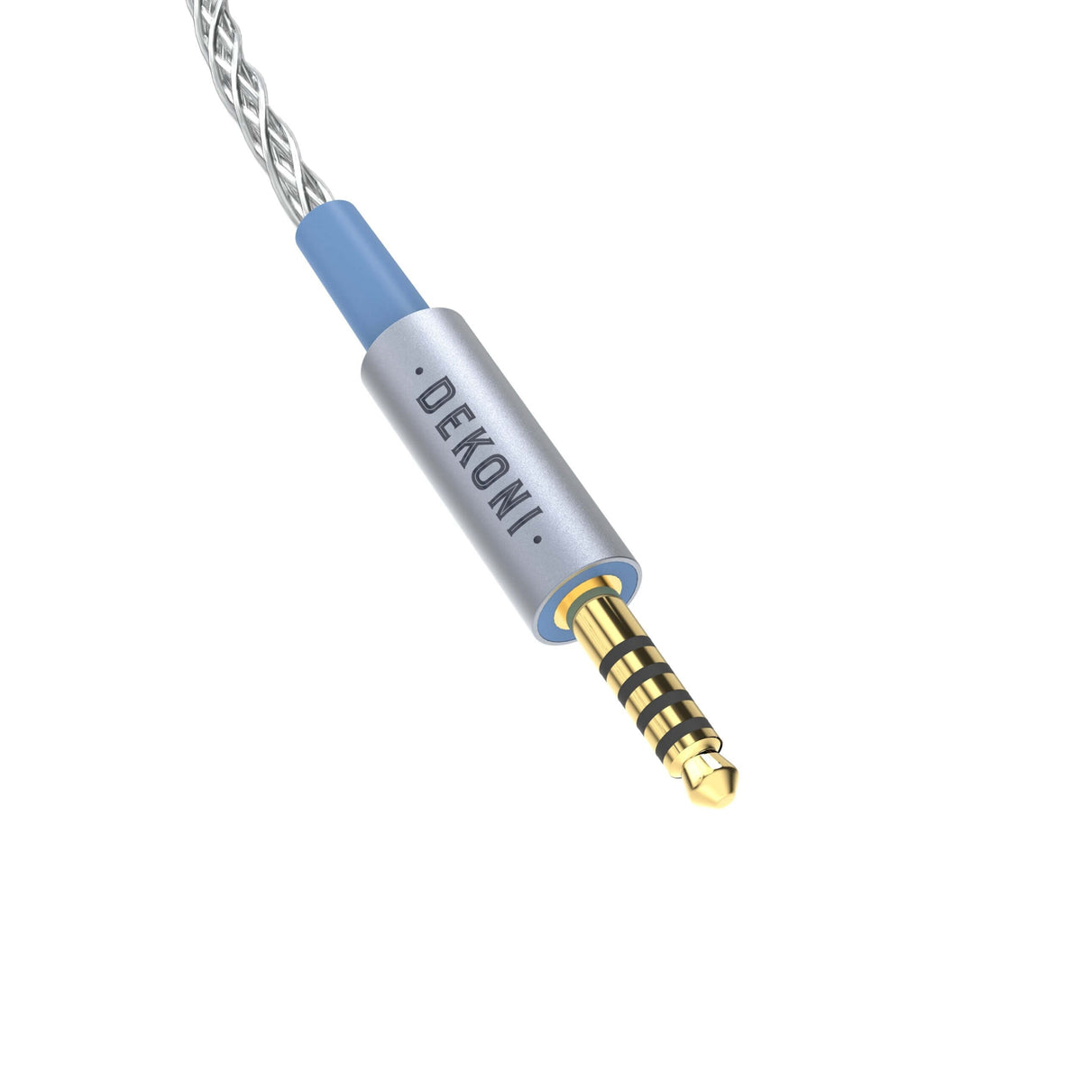 Dekoni Audio Ensemble 4.4mm 52" Braided Cable with 3.5mm Headphone Connectors