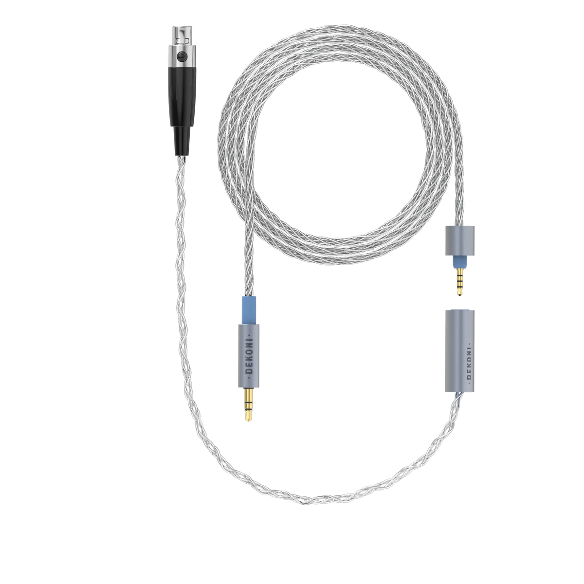 Dekoni Audio Ensemble 1/8" 64" Braided Cable with Single 3pin XLR Headphone Connector