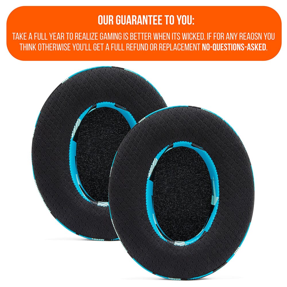 Apos Audio Wicked Cushions Cooling Gel Ear Pads WC FreeZe - Hybrid Cooling Gel Infused Ear Pads for ATH M50X