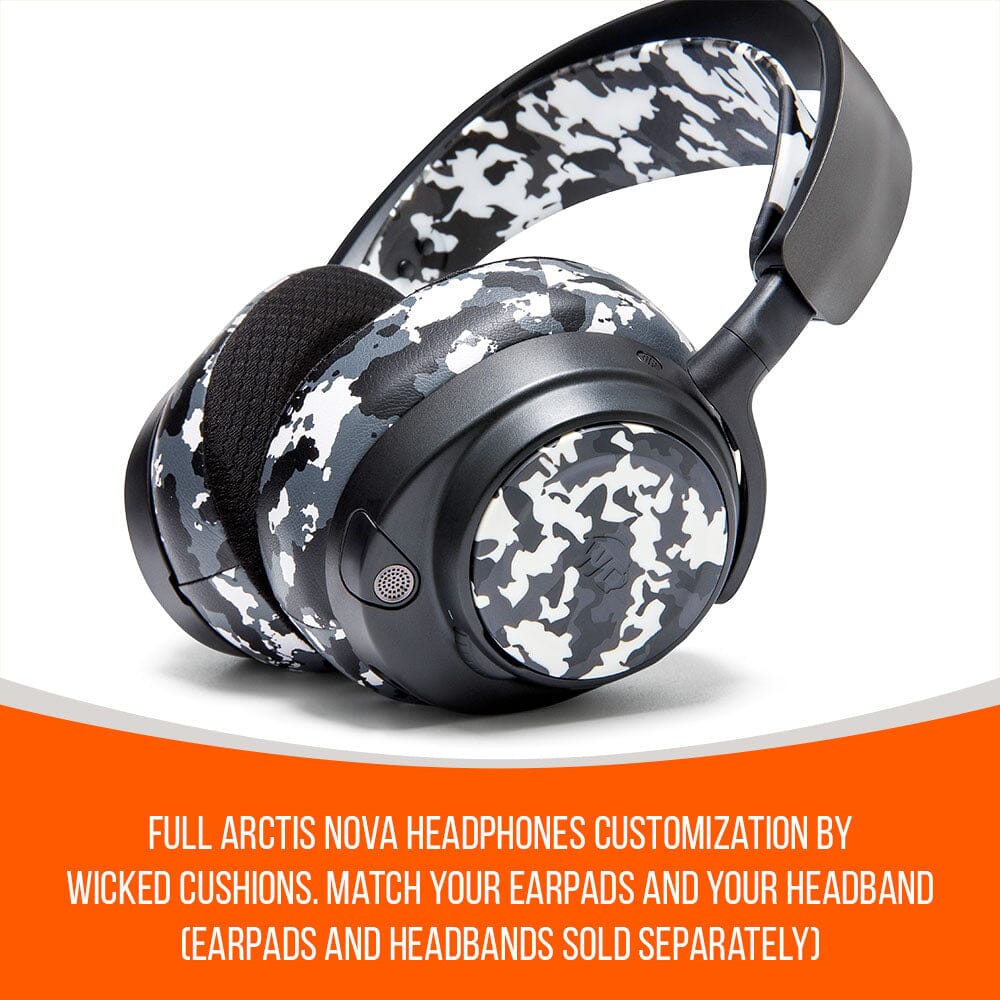 Apos Audio Wicked Cushions Speaker Plates WC Side Speaker Plates for Arctis Nova Headsets - Arctis Nova Booster Pack by Wicked Cushions
