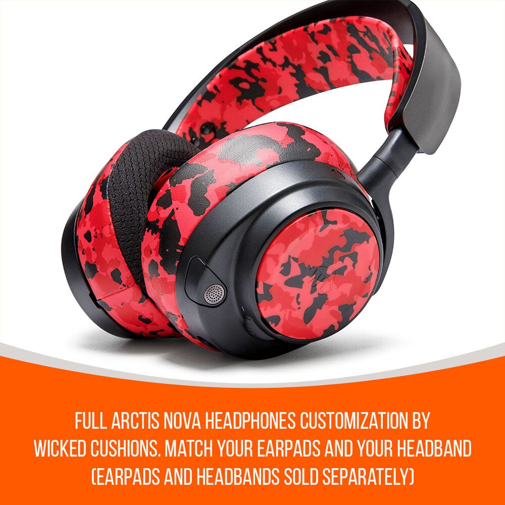 Apos Audio Wicked Cushions Speaker Plates WC Side Speaker Plates for Arctis Nova Headsets - Arctis Nova Booster Pack by Wicked Cushions