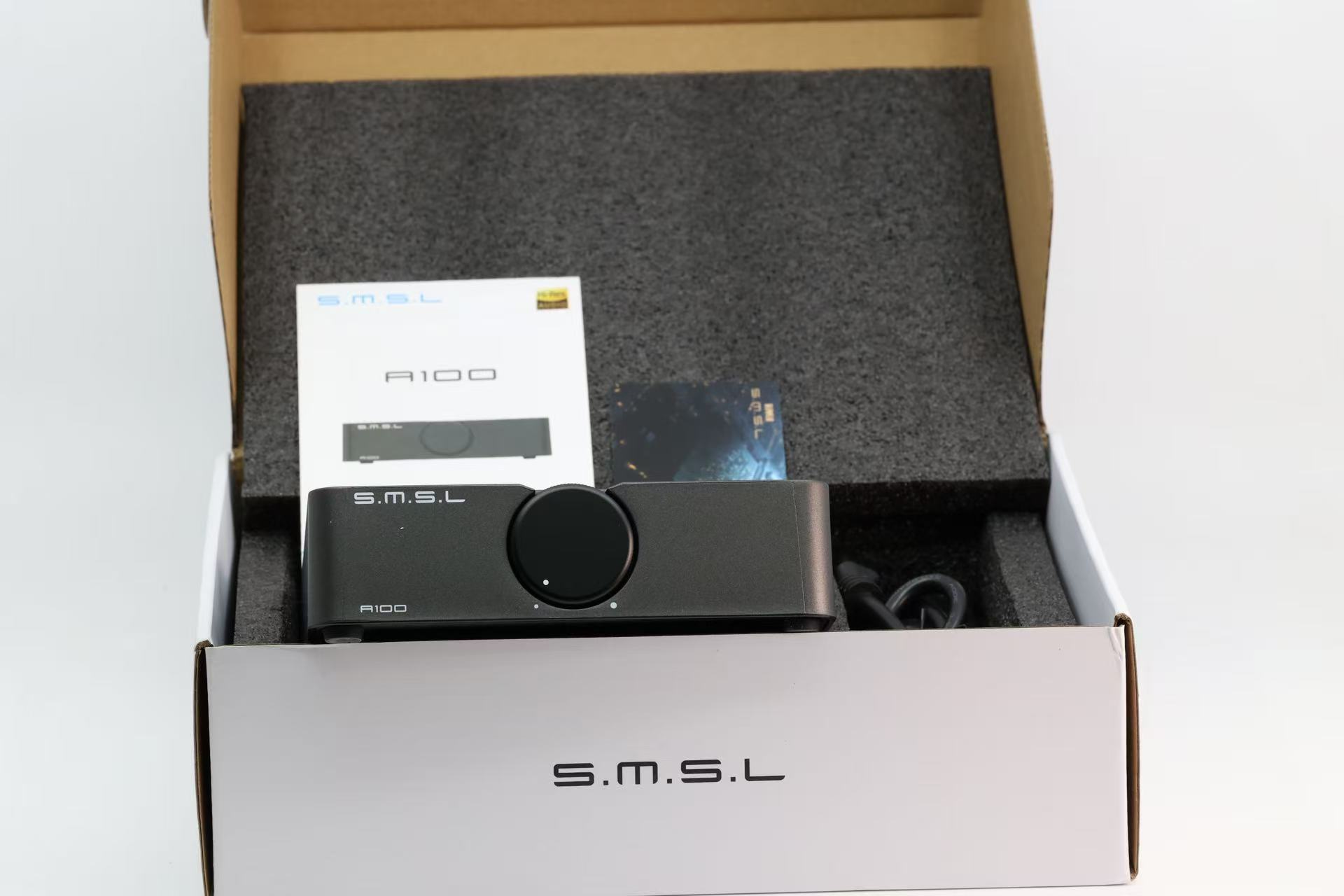 Apos Audio Addsoap Speaker Amp S.M.S.L A100 Bluetooth 5.0 Stereo Mini Class D Amplifier 80W x2