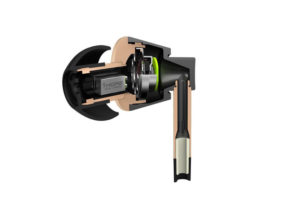 Apos Audio 1MORE Earphone / In-Ear Monitor (IEM) 1MORE E1001 Triple Driver IEM Earphones