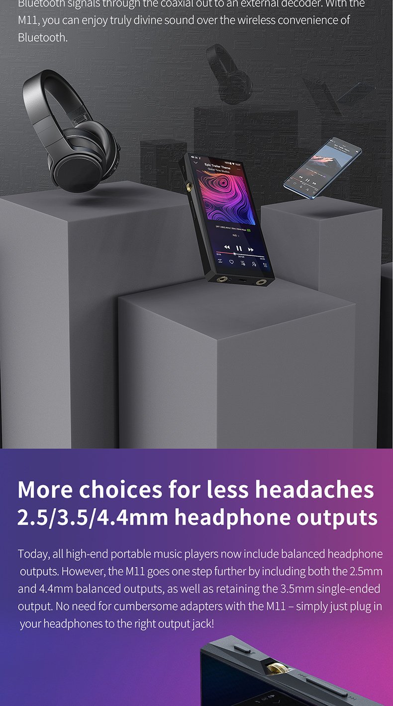 FiiO M11 Lossless Portable Music Player