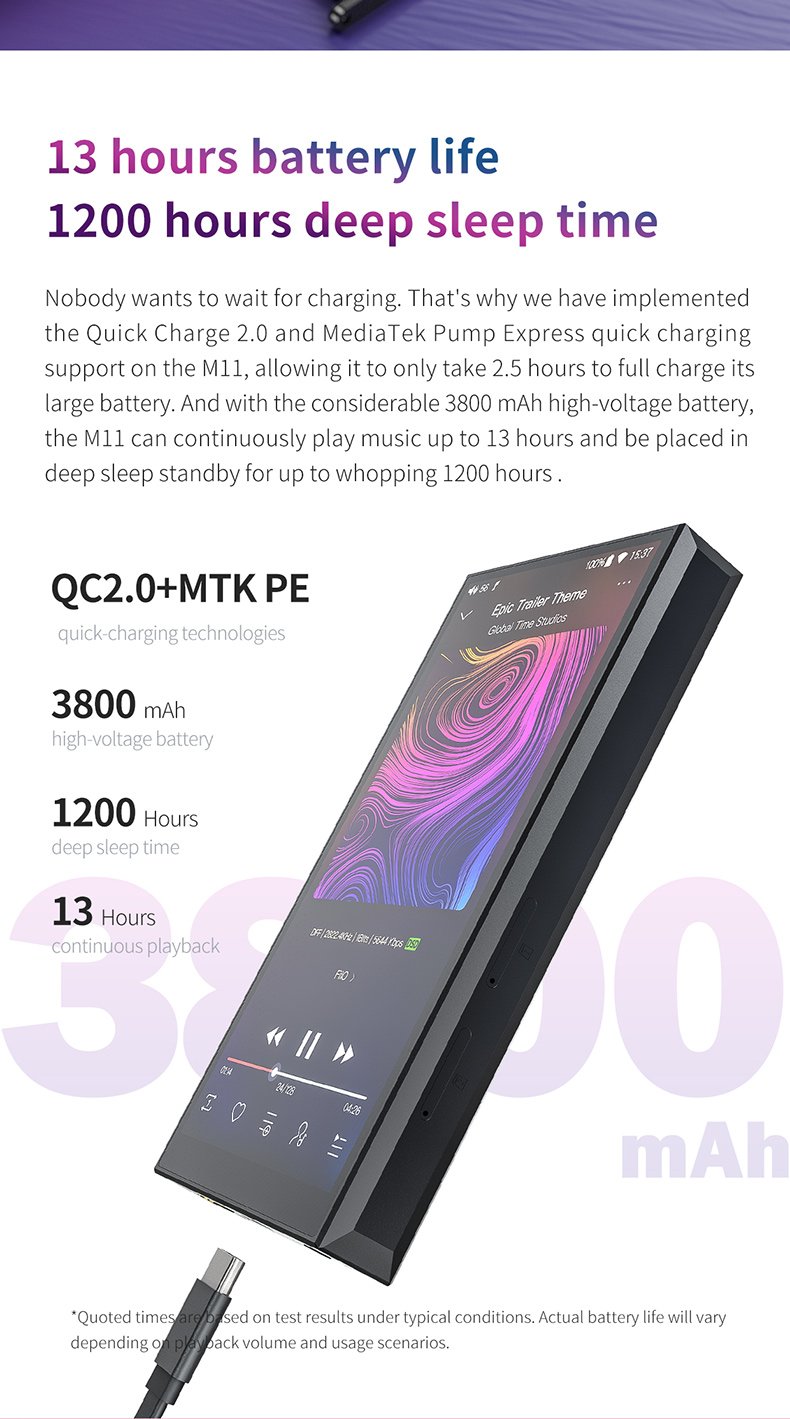FiiO M11 Lossless Portable Music Player