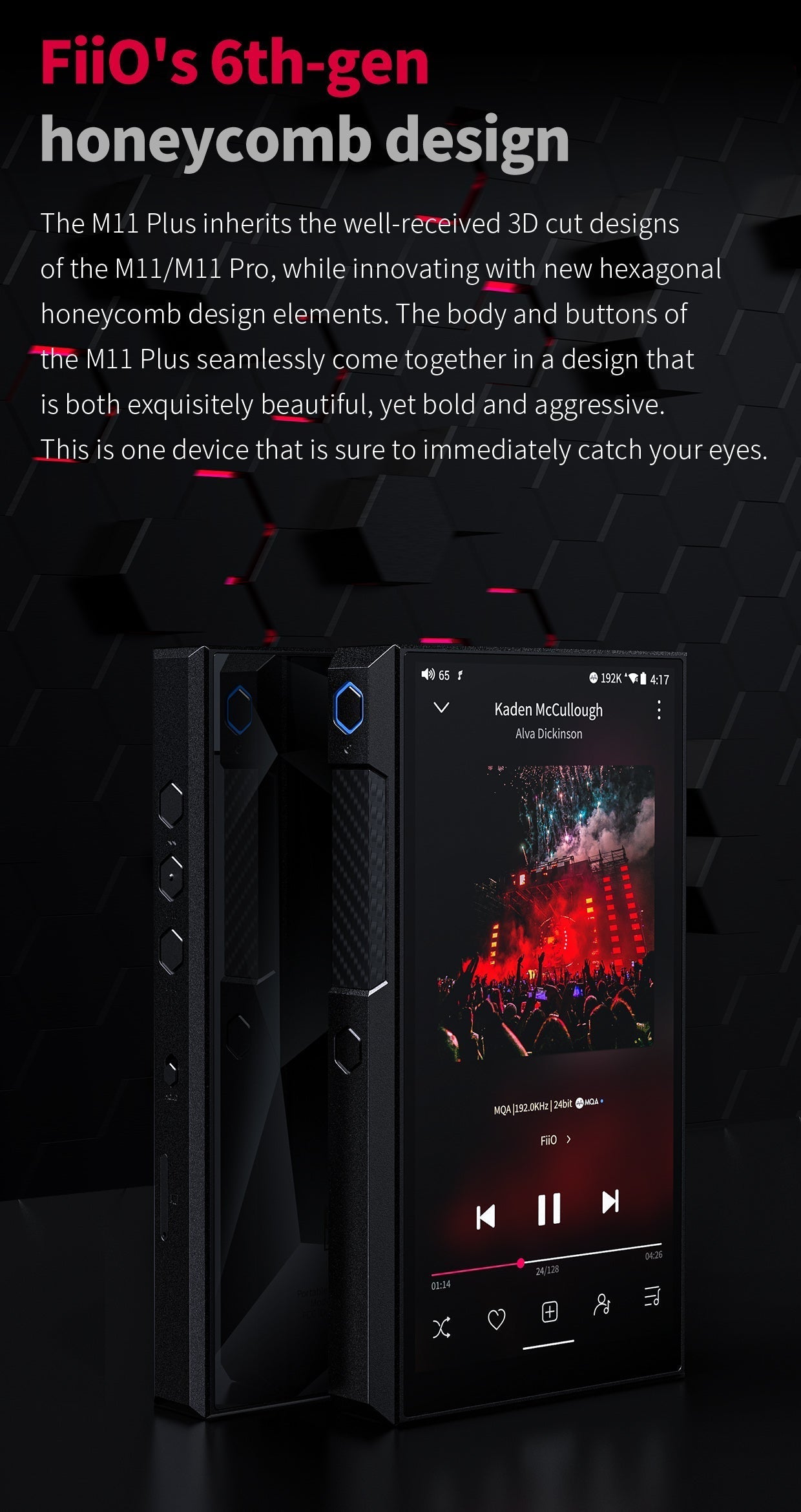 Apos Audio FiiO DAP (Digital Audio Player) FiiO M11 Plus ESS DAP (Apos Certified)
