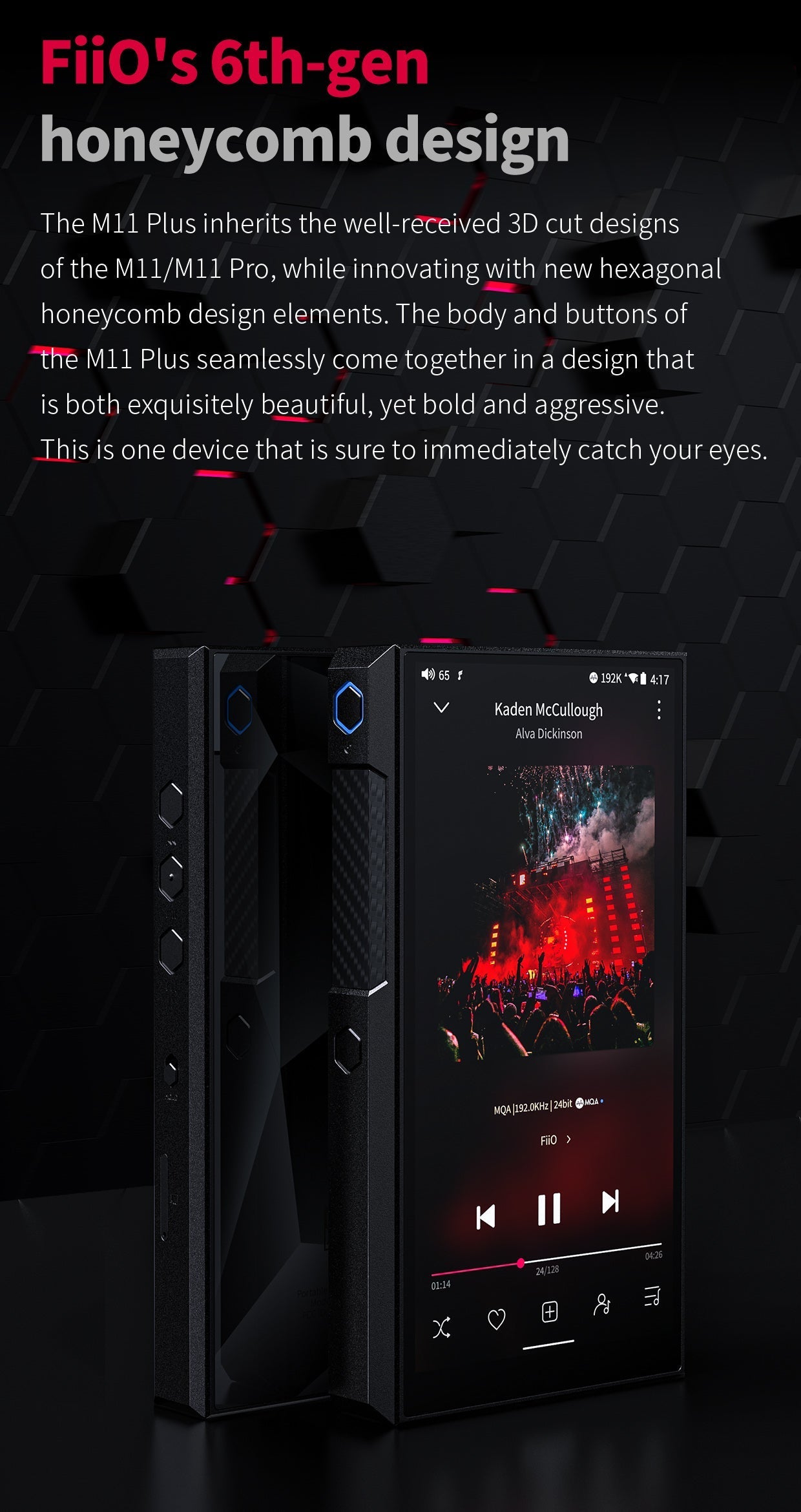 Apos Audio FiiO DAP (Digital Audio Player) FiiO M11 Plus ESS DAP (Digital Audio Player)