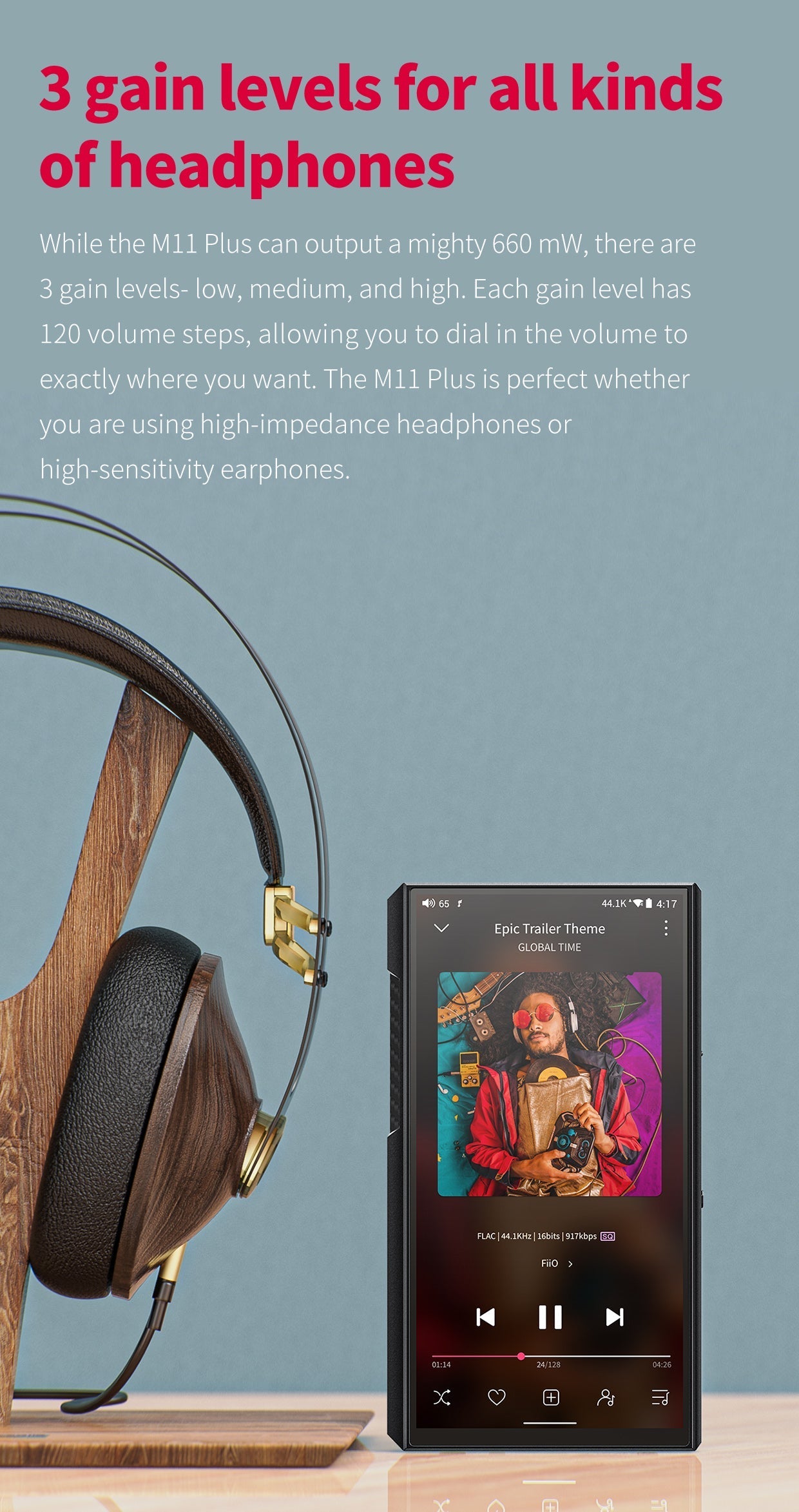 Apos Audio FiiO DAP (Digital Audio Player) FiiO M11 Plus ESS DAP (Digital Audio Player)