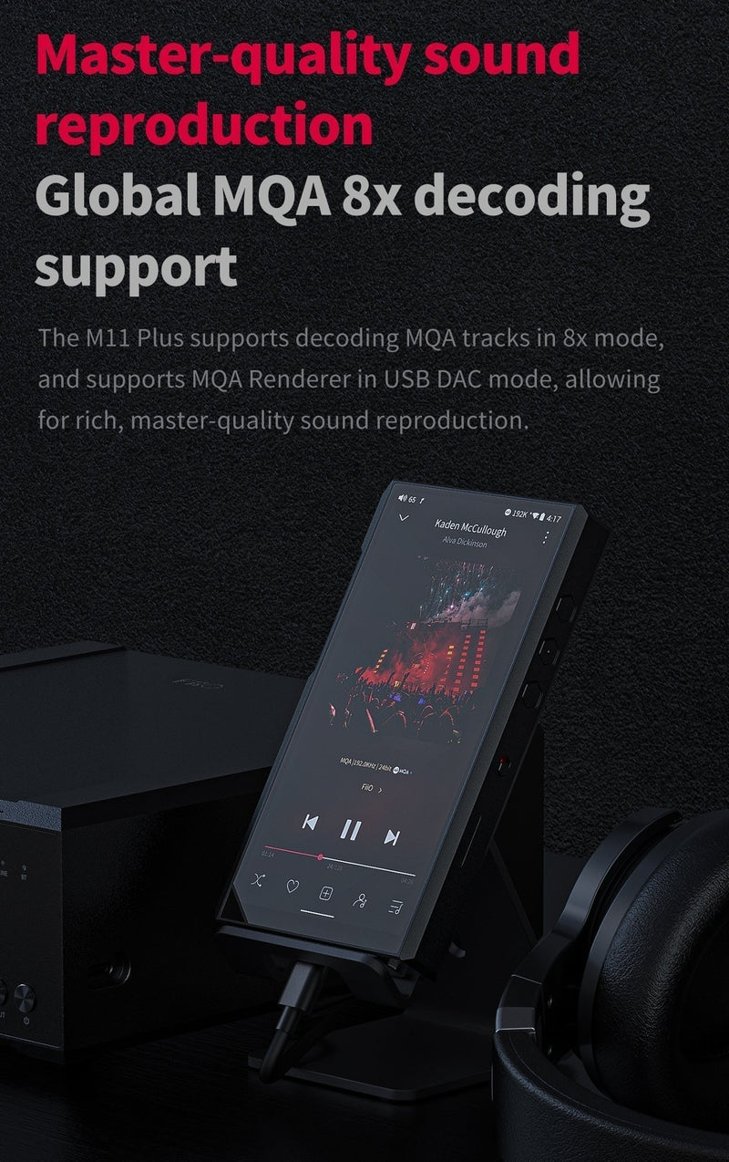 Apos Audio FiiO DAP (Digital Audio Player) FiiO M11 Plus ESS DAP (Digital Audio Player)