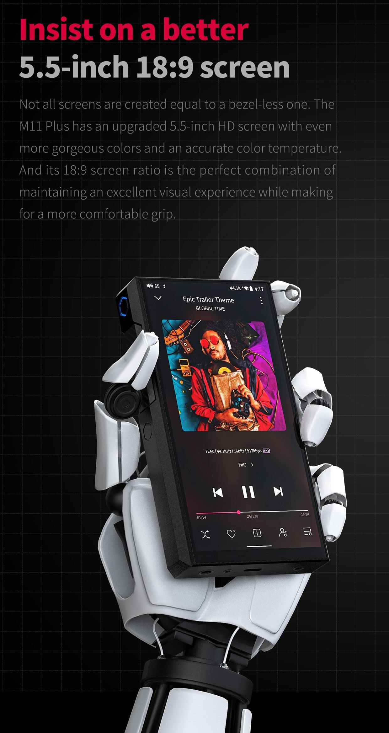 Apos Audio FiiO DAP (Digital Audio Player) FiiO M11 Plus ESS DAP (Digital Audio Player)