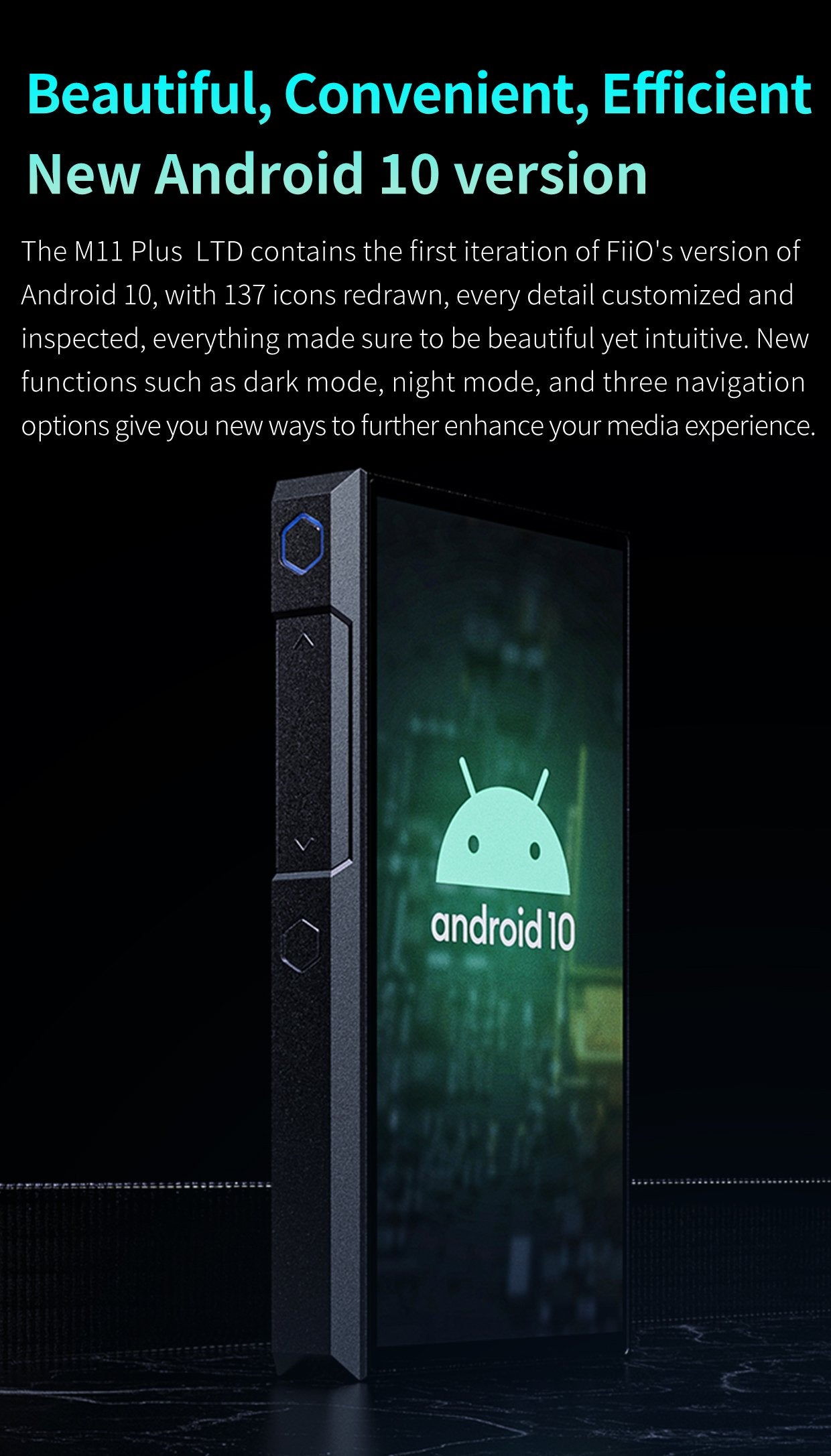 Apos Audio FiiO DAP (Digital Audio Player) FiiO M11 Plus Limited Edition AKM DAC