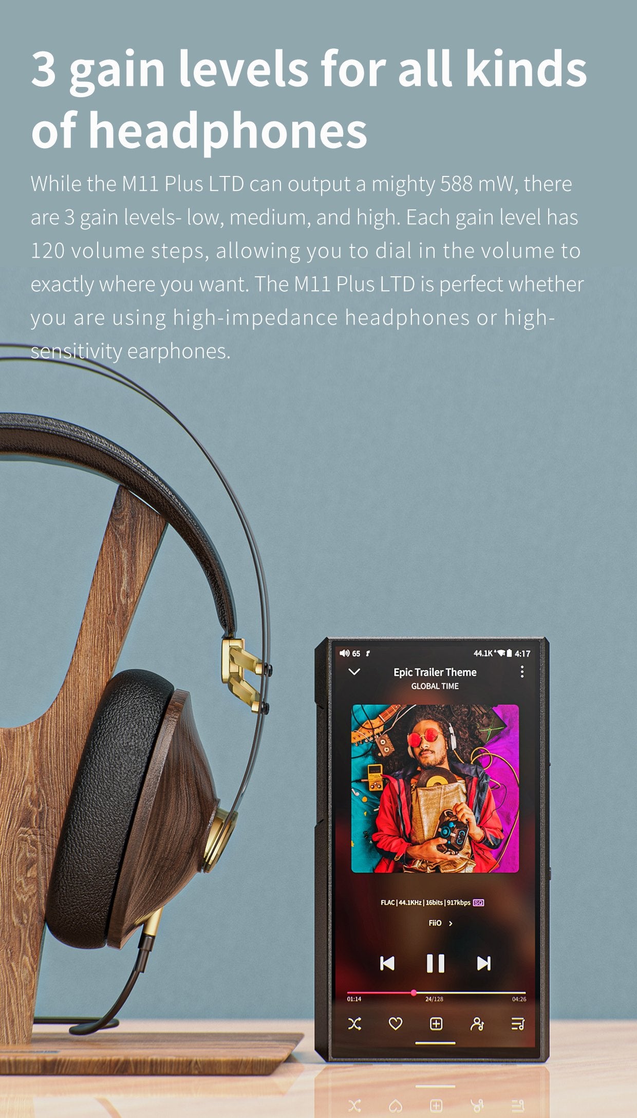 Apos Audio FiiO DAP (Digital Audio Player) FiiO M11 Plus Limited Edition AKM DAC